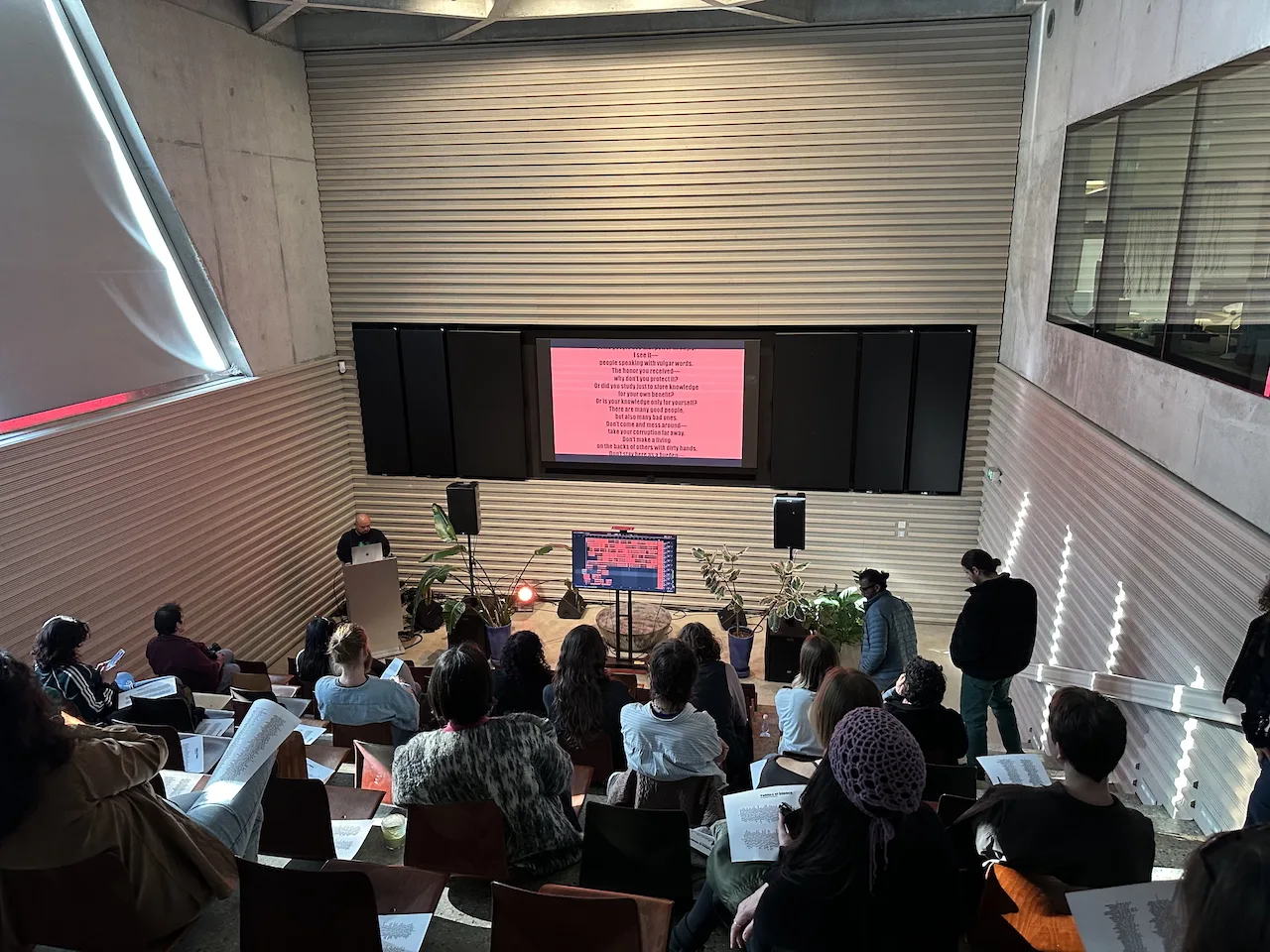 listening session on the "Politics of Silence" with Pisitakun